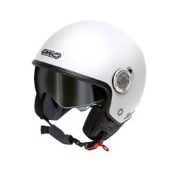 Casco Jet Garibaldi G20 Blanco Perla ECE 22.06.