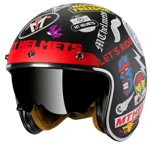 Casco mt le mans 2 anarchy a1