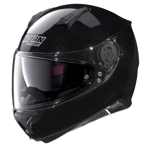 Casco nolan n87 special plus n-com metal black