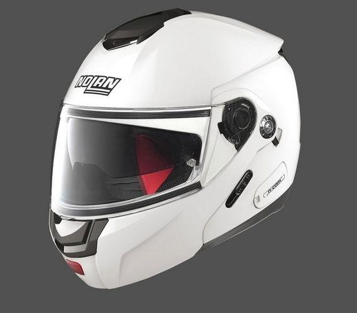 Casco nolan n90-2 special n-com pure white