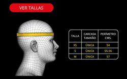 Casco nzi activy junior graphics yellow bones