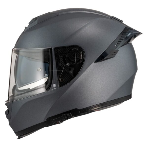 Casco NZI Eurus 4 Stream Duo Antracite Matt con Spoiler 2XL
