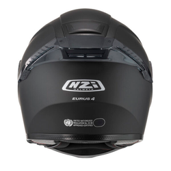 Casco NZI Eurus 4 Stream Duo Matt Black con Spoiler