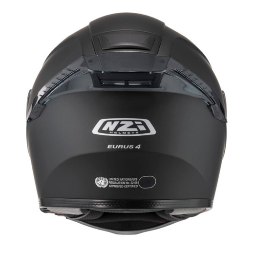 Casco NZI Eurus 4 Stream Duo Matt Black con Spoiler