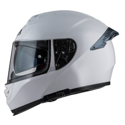 Casco NZI Eurus 4 Stream Duo White con Spoiler