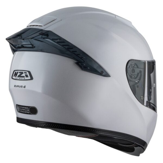 Casco NZI Eurus 4 Stream Duo White con Spoiler