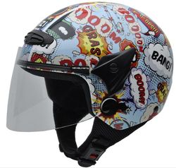 Casco nzi helix ii junior graphics boom