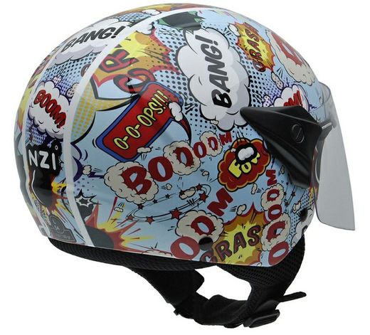 Casco nzi helix ii junior graphics boom