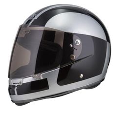 Casco nzi street track 4 graphics comando silver