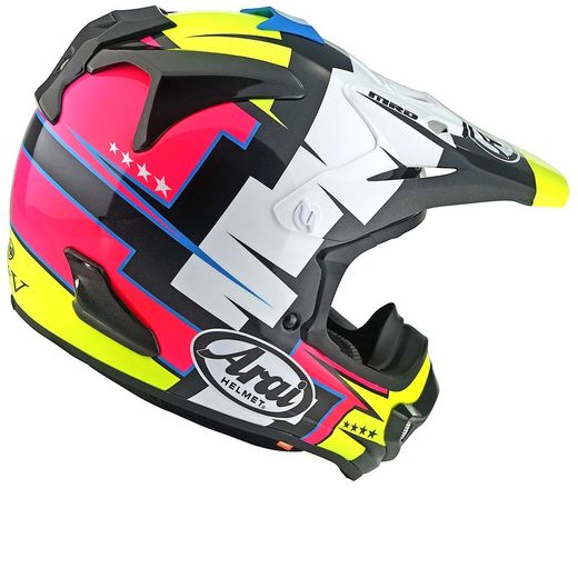 Casco Off Road Arai MX-V EVO - Battle - Amarillo