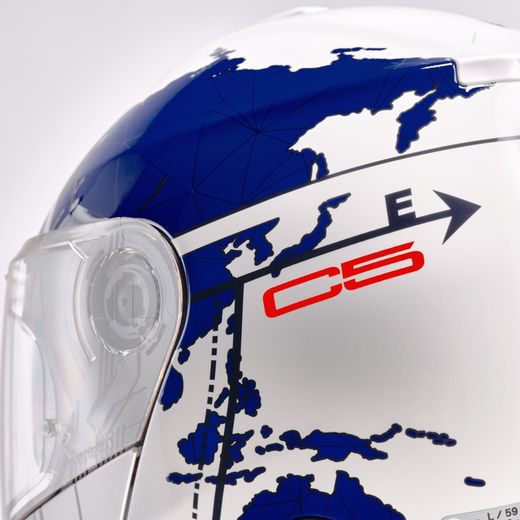 Casco Schuberth C5 Globe Blue