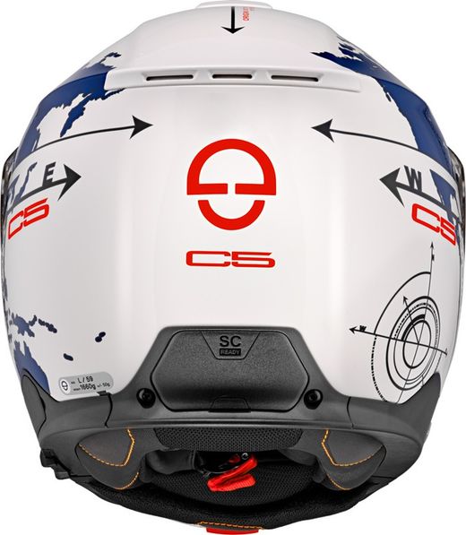 Casco Schuberth C5 Globe Blue