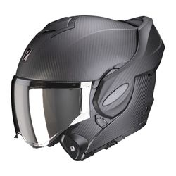 Casc Scorpion EXO-TECH EVO CARBON Solid negre mat