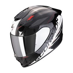 Casco Scorpio EXO-1400 Evo Air Luma negro blanco