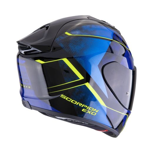 Casco Scorpio EXO-1400 EVO II AIR Intenso Negro-Azul