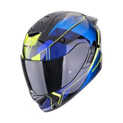 Casco Scorpio EXO-1400 EVO II AIR Intenso Negro-Azul