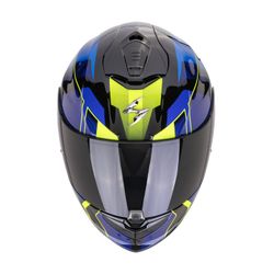 Casco Scorpio EXO-1400 EVO II AIR Intenso Negro-Azul