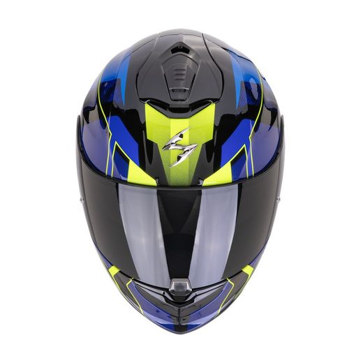 Casco Scorpio EXO-1400 EVO II AIR Intenso Negro-Azul