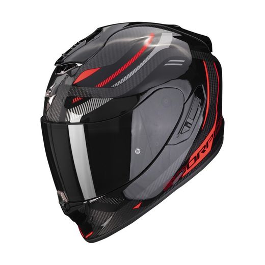 Casco Scorpion  EXO-1400 EVO CARBON AIR KYDRA Negro - Rojo