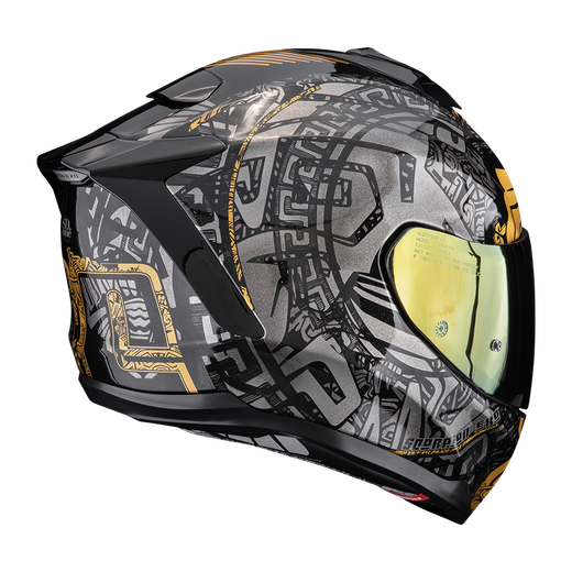 Scorpion EXO-1500 AIR APUS Negro-Gris-Oro