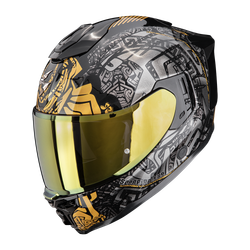 Scorpion EXO-1500 AIR APUS Negro-Gris-Oro
