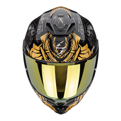Scorpion EXO-1500 AIR APUS Negro-Gris-Oro