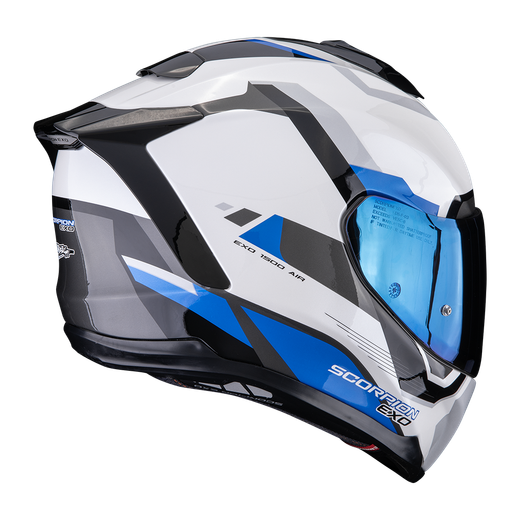 Scorpion EXO-1500 AIR ARENA Blanco-Azul