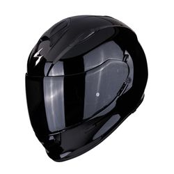 Casco Scorpion EXO-491 Solid Negro Brillo
