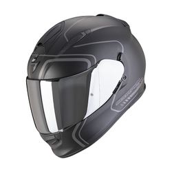 Casco Scorpion EXO-491 WEST Mate negro-plata