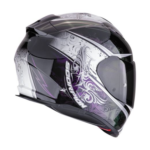 Casco Scorpion EXO-491 RUN Negro-Camaleon