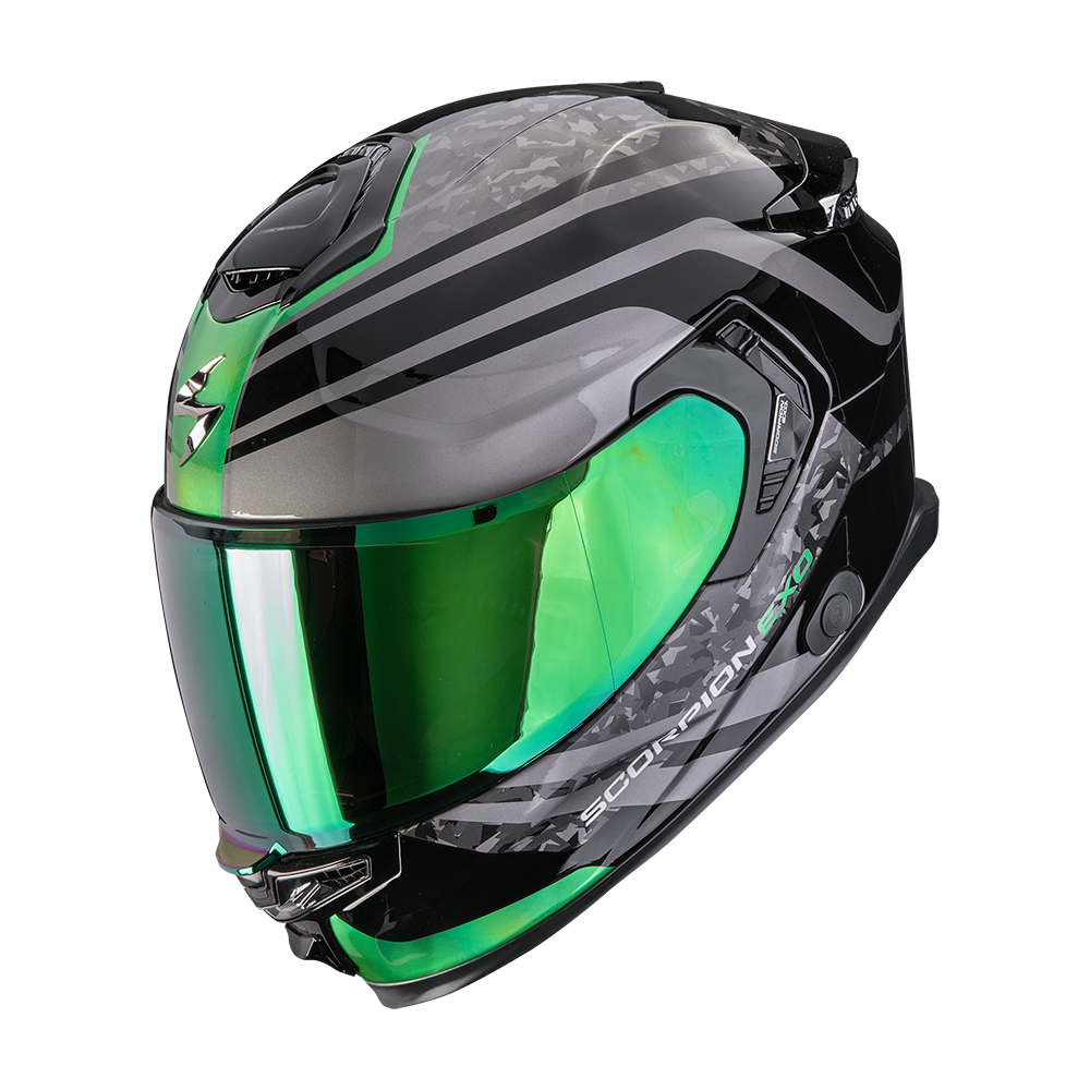 Casco Scorpion EXO-GT SP Air Arten Black & Green 2XL