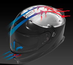 Casco Scorpion EXO-GT SP AIR Solid Negro mate-Rosa