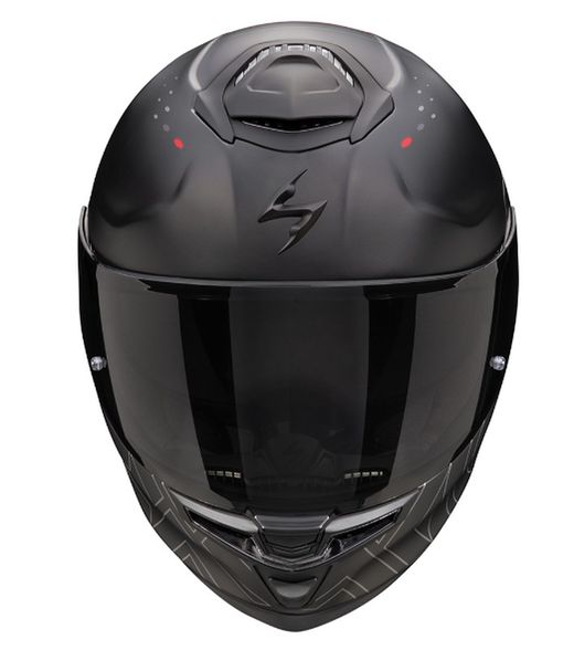 Casco Scorpion EXO-GT SP AIR TECHLANE Negro mate-Gris-Rojo