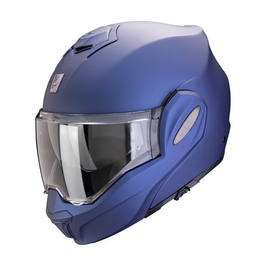 Casco Scorpion EXO-TECH EVO PRO Solid  Azul mate metálico