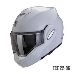 Casco Scorpion EXO-TECH EVO PRO Solid Gris claro.