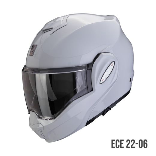 Casco Scorpion EXO-TECH EVO PRO Solid Gris claro.