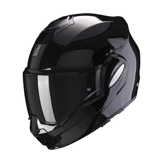 Casc Scorpion EXO-TECH EVO Solid negre Brillo