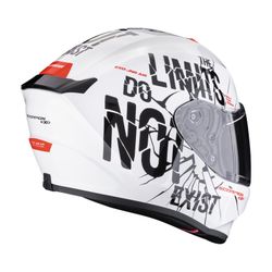 Casco Scorpion Junior EXO-JNR AIR BOUM Blanco-Negro