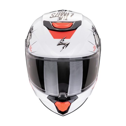 Casco Scorpion Junior EXO-JNR AIR BOUM Blanco-Negro