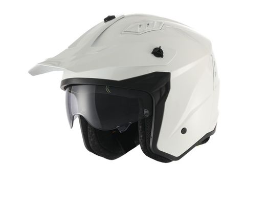 Casco Trial Unik Plutón Blanco ECE 22.06