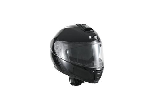 Casco Unik Neptune Negro Modular en Fibra