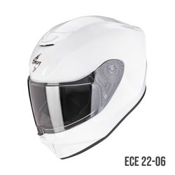Casco Scorpion Junior EXO-JNR AIR SOLID Blanco