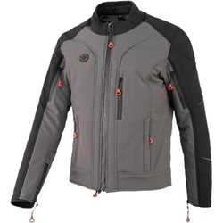 Chaqueta de Moto By City Soft Shell | Invierno (Nivel 4) | Impermeable HIPORA® | Protecciones Flexishock Nivel 1
