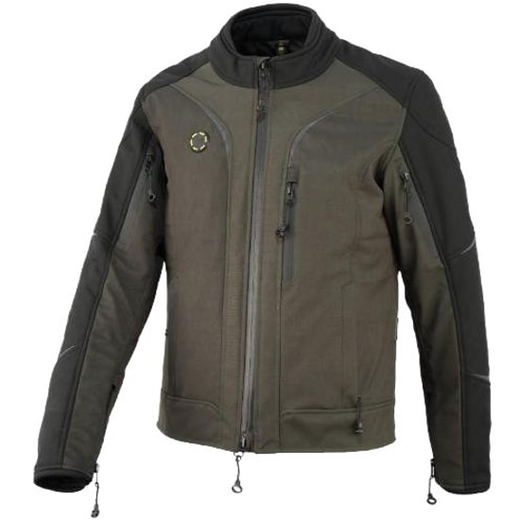 Chaqueta de Moto By City Soft Shell | Invierno (Nivel 4) | Impermeable HIPORA® | Protecciones Flexishock Nivel 1