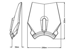 Husqvarna SVARTPILEN 701 19>21  Parabrisas Sport