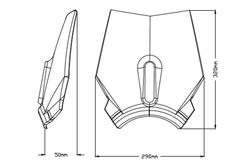 Husqvarna VITPILEN 701 17>21 Parabrisas Sport
