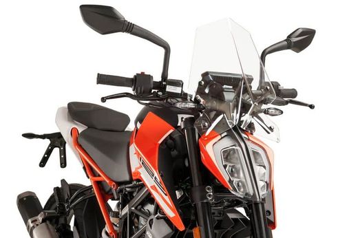 KTM Duke 125 / KTM 390 Duke 17>23 Parabrisas Sports