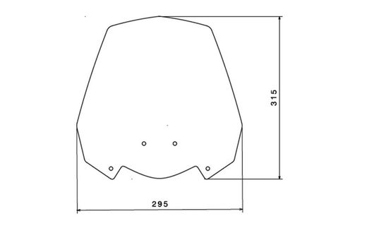 KTM 690 ENDURO R/SMC R 19> Parabrisas Sport
