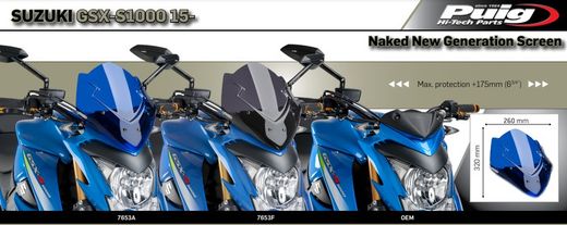 Suzuki GSX-S1000 15>20 C?pula Sport
