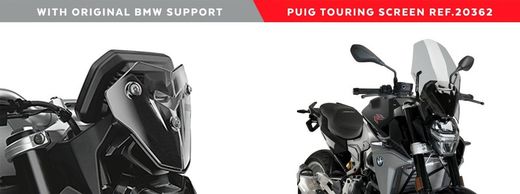 BMW F900R 20>24 Parabrisas touring